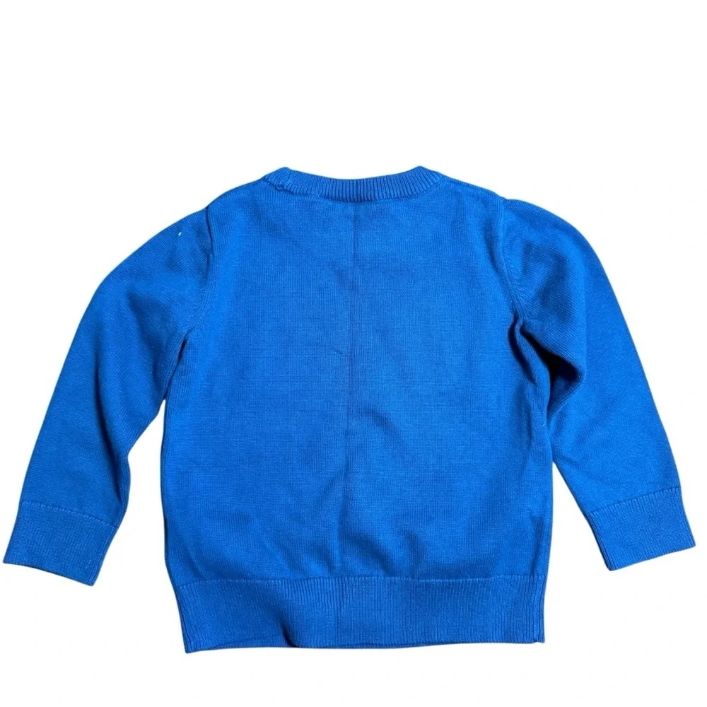 Baby Gap Mickey Mouse Sweater Blue Knit pullover sweater Size 3 Years